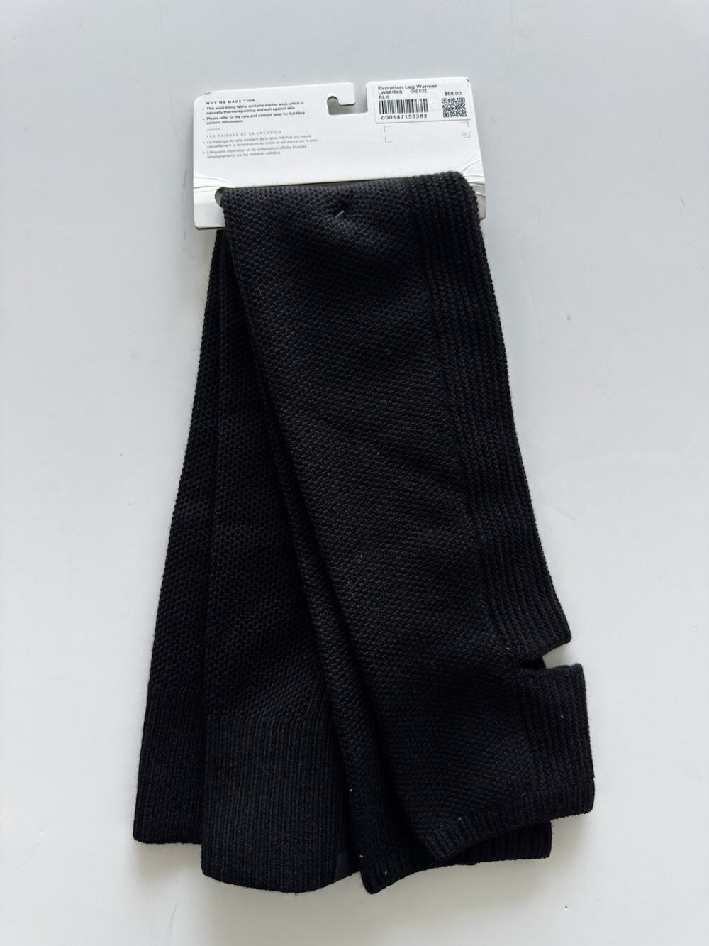 Lululemon Evolution Leg Warmer Merino wool One Size